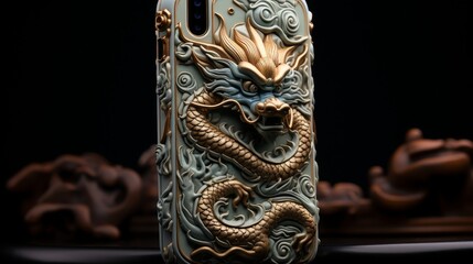 Fototapeta na wymiar Dragon Phone Case