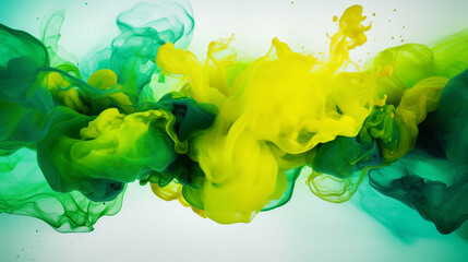 Abstract vivid background. Photo of Ink in water. Colorful smoke. Purple blue and pink smooth paint stains. Backdrop with space for text. Eye-catching background for social media and printing design. 