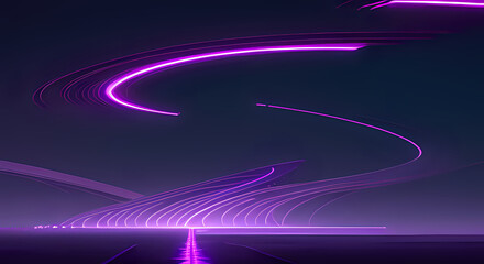 abstrakter lila neon Hintergrund