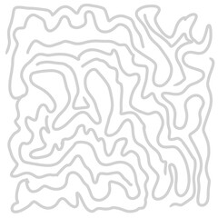 Decorative lines and circles illustration