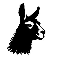 Llama silhouette