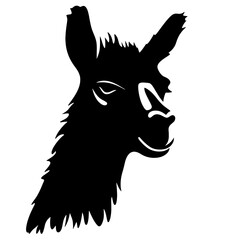 Llama silhouette