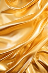 Golden Metallic Texture Background. Polished Shiny Abstract Design with Modern Metal Flare