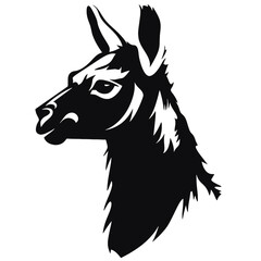 Llama silhouette