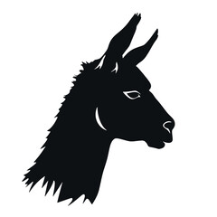 Llama silhouette