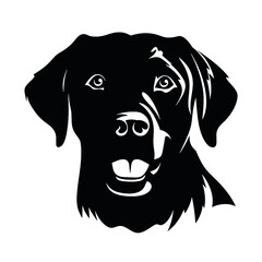  Labrador Dog silhouette