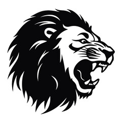 Fototapeta premium lion silhouette