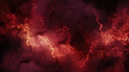 Foto op Canvas Burgundy fire background © Various Backgrounds