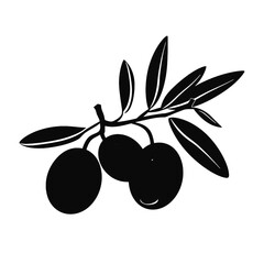 olive branch with olives