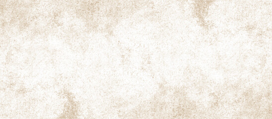 abstract brown stains on white paper paint background texture .Light brown concrete background texture wallpaper . old grunge paper texture design and Vector design in illustration. Vintage texture.