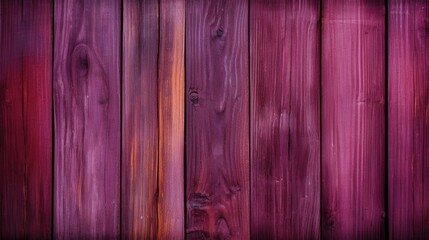 Colorful rich ruby background and texture of wooden boards