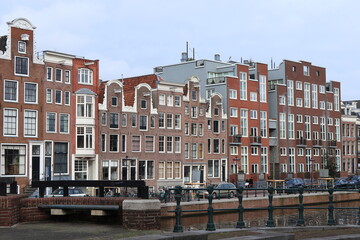 Amsterdam Nieuwe Herengracht Canal View, Netherlands