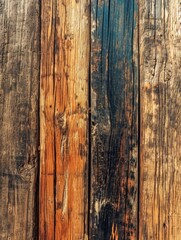 Rustic Timber Texture: Highly Detailed Weathered Wooden Planks for Abstract Background