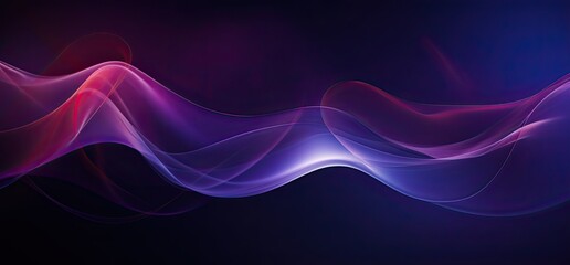 Abstract neon blurred wave background illustration