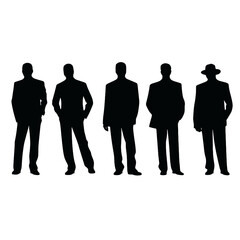 business people  silhouette