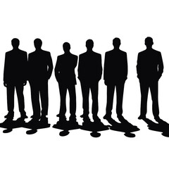 business people  silhouette
