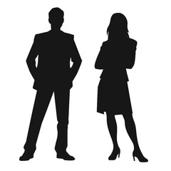 business people  silhouette