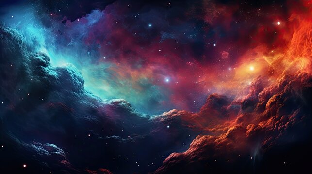 deep and colorful galaxy