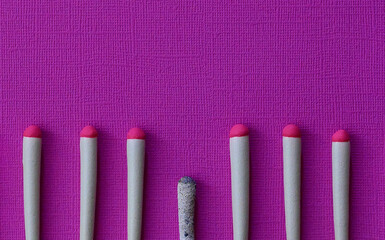 The concept of burnout at work. Mental health.