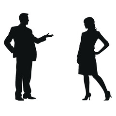 business people  silhouette