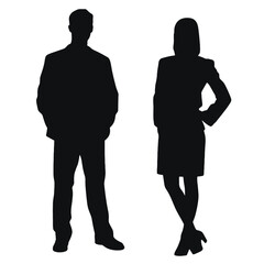 business people  silhouette