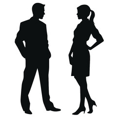 business people  silhouette