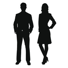 business people  silhouette