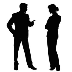 business people  silhouette