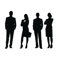 business people  silhouette