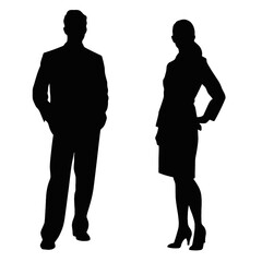 business people  silhouette