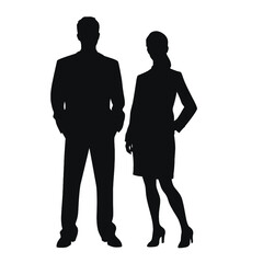 business people  silhouette