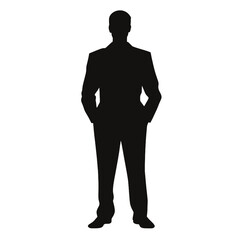 business people silhouette 