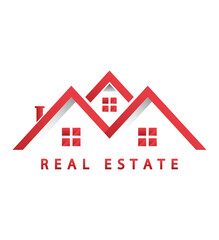 Home logo design template modern.