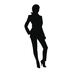 business people silhouette 