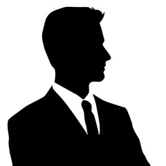 business people silhouette 