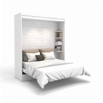 Murphy bed white
