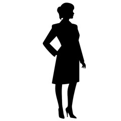 business people silhouette 