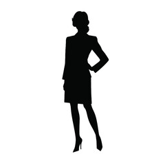business people silhouette 