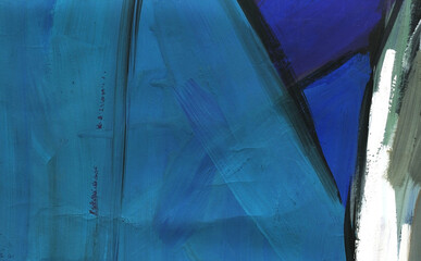 Dynamic mood abstract expression for background. Emotional painting
