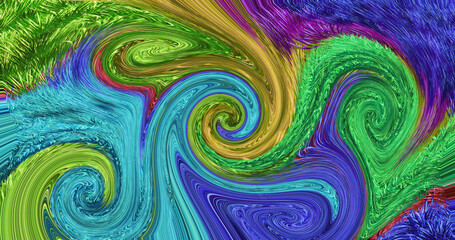 abstract colorful background with circles