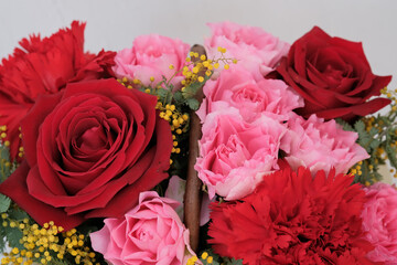 母の日用フラワーアレンジメント