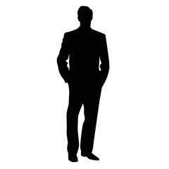 business people silhouette 