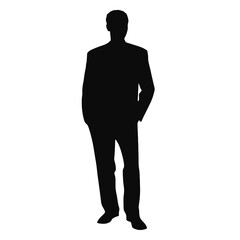 business people silhouette 