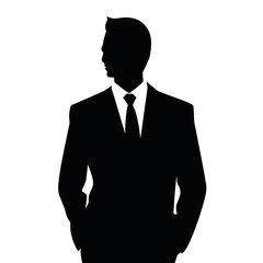 business people silhouette 