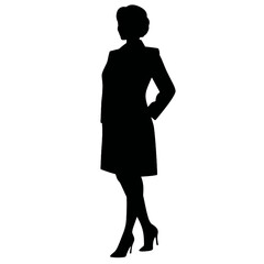 business people silhouette 