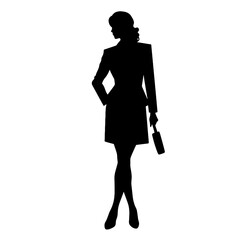 business people silhouette 