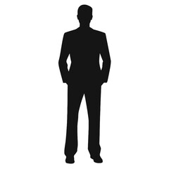 business people silhouette 