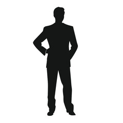 business people silhouette 