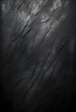 A background textured surface with black tones and hints of silver color