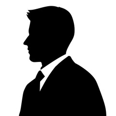 business people silhouette 